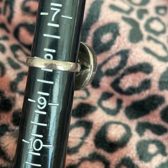 Shell & sterling silver ring - Picture 4 of 10